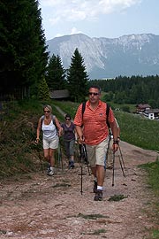 Nordic Walking in der Wildschönau (Foto. Marikka-Laila Maisel)